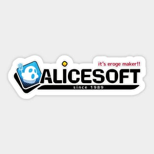 AliceSoft Logo Sticker